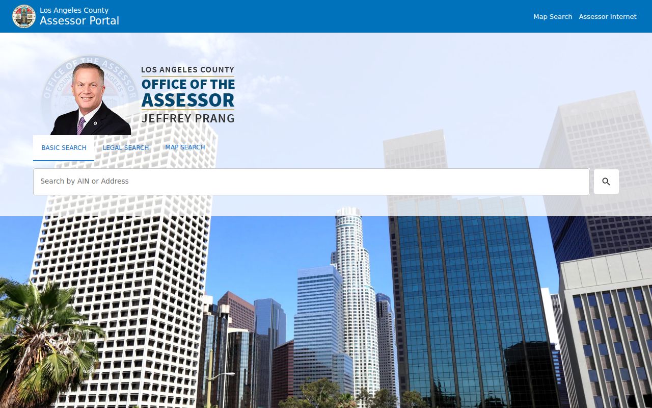 Beverly Hills people search using the LA County Assessor Portal